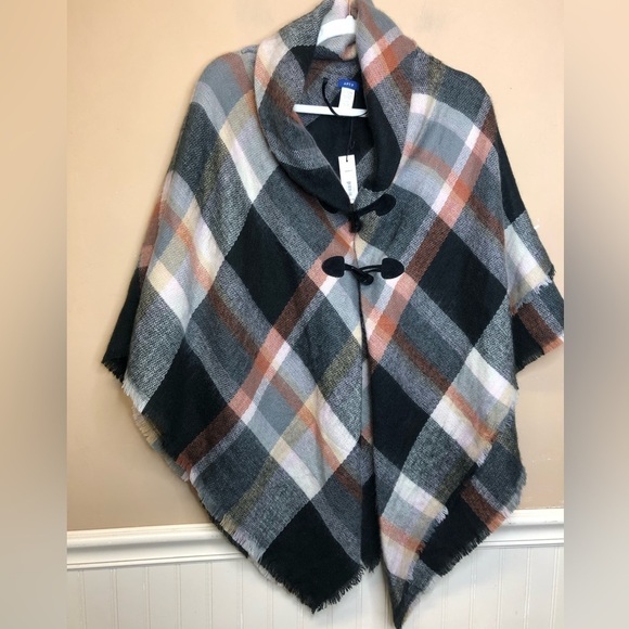 #1 Apt 9 Cape Poncho Sweater NWT - Picture 1 of 5